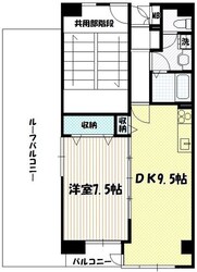 カルチャーバレー唐木田２の物件間取画像